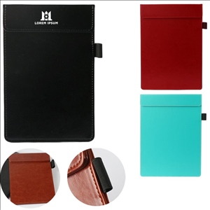A4 Faux Leather Magnetic A4 Clipboard with Pen Slot